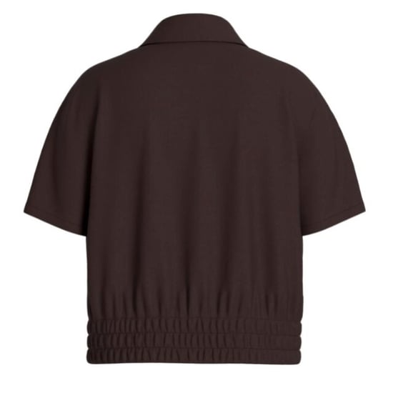 Vila Viclua ss zip shirt - - Image 2