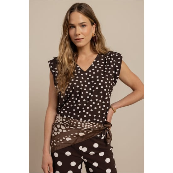 Studio Anneloes Leone dot vneck top dessin - Image 5