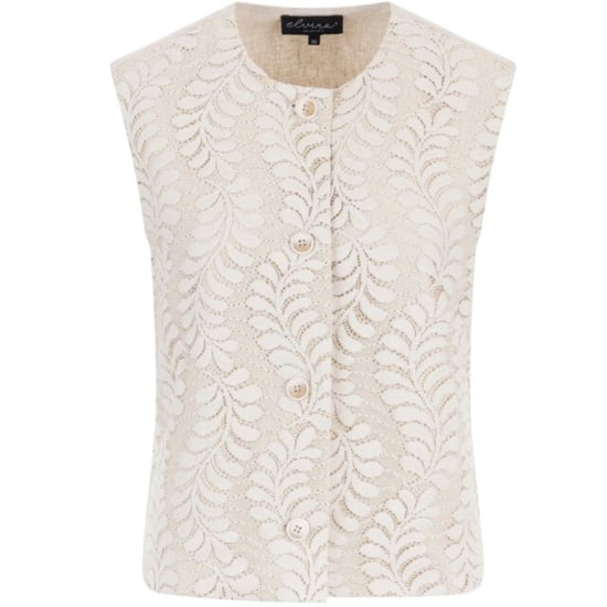 Elvira Collections Gilet amelia beige - Image 1