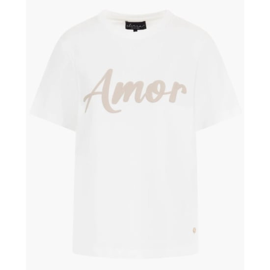 Elvira Collections T-shirt amor off-white - Image 1