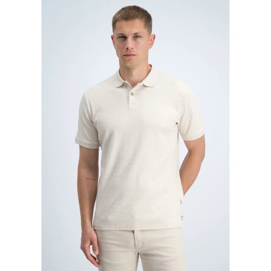 Gabbiano Polo, korte mouw met structuur beige - Image 3