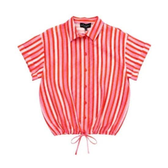 Elvira Collections Summer blouse roos dessin - Image 1