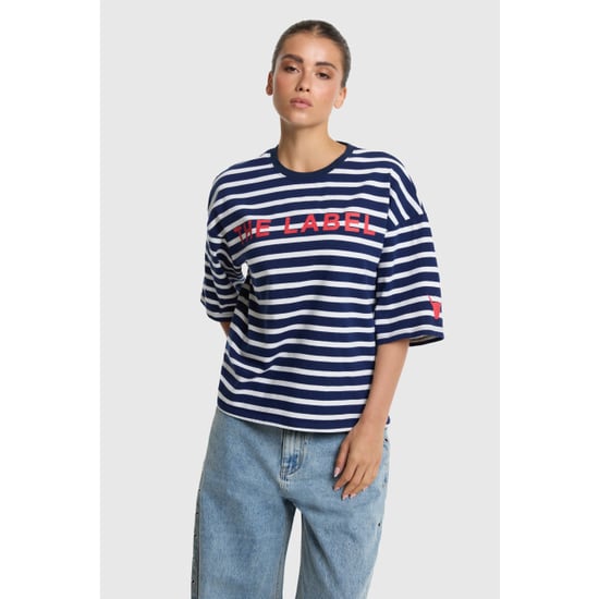 Alix The Label Y/d stripe t-shirt - Image 1