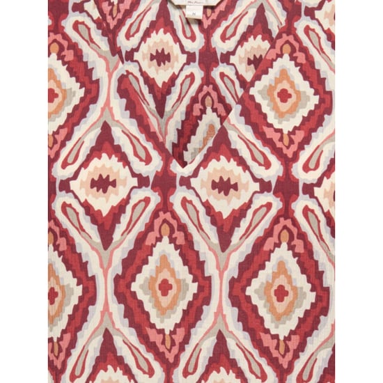 Only Onlbelly mikasi ss v-neck top wvn ex brick red/abs - Image 6