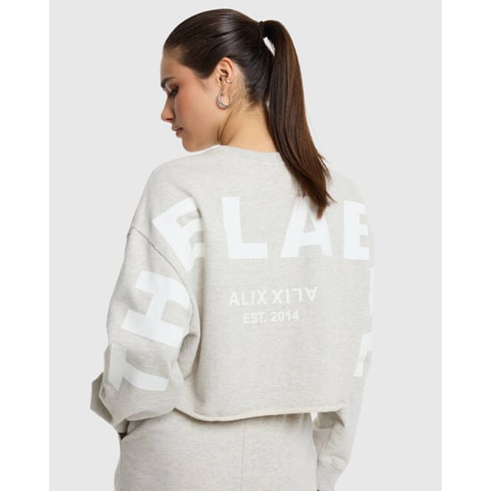 Alix The Label Back print sweater - - Image 4