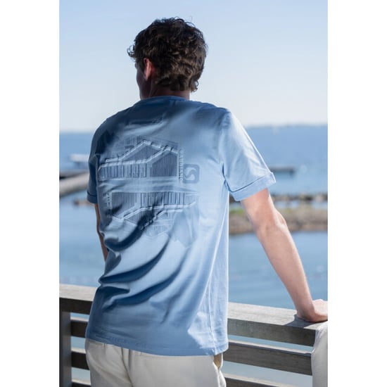 Gabbiano Heren shirt 1566116 zan 224 allure blue - Image 6