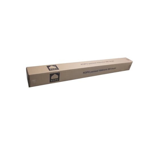 Kopu ® valencia parasol rond 300 cm met beschermhoes taupe - Image 3