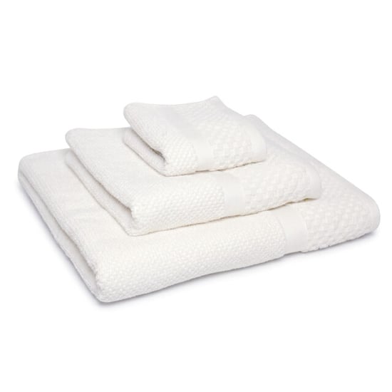 Phlox Soft popcorn handdoeken 70x140 cm set van 4 100% katoen 500 g/m2 - - Image 2
