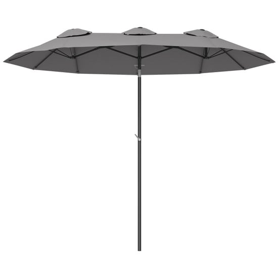 4goodz Outsunny duo-parasol 295x152 cm brede parasol - - Image 1