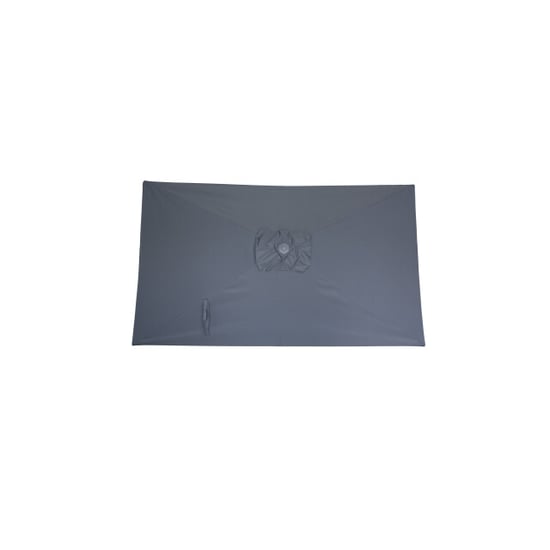 Kopu ® leon parasol rechthoek 150x250 cm balkonparasol met hoes grijs - Image 4