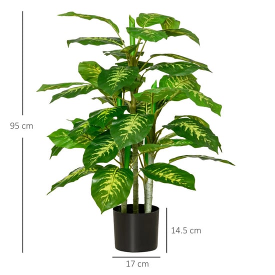 4goodz Kunstplant 4 stammen 95 cm - - Image 6