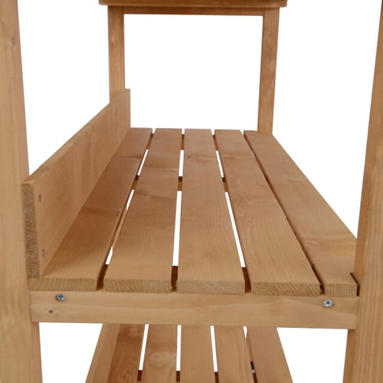 4goodz Oppottafel hout met metalen werkblad 845-211 - Image 4