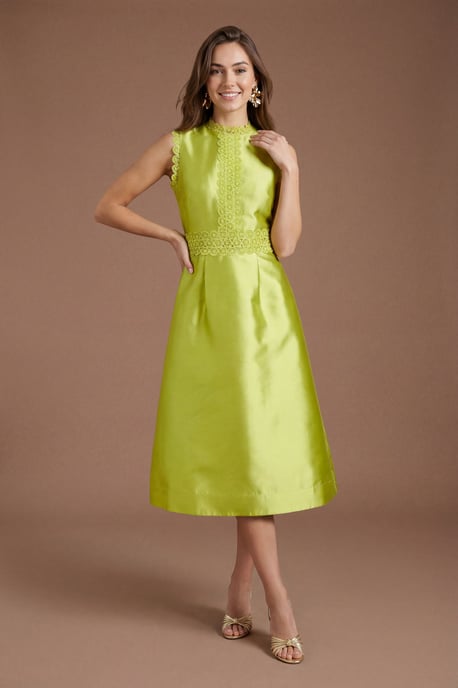 Twill Lace Dress - Image 1