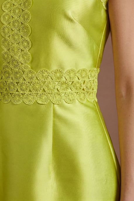 Twill Lace Dress - Image 3