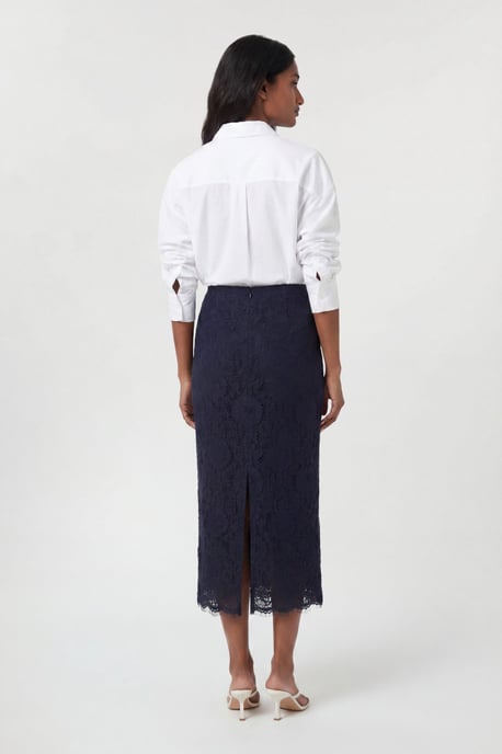 Lace Woven Midi Skirt - Image 3