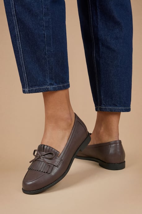 Loretta Tassel Loafers - Image 1