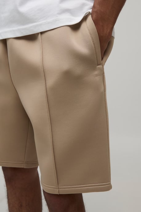 Slim Pintuck Shorts - Image 3