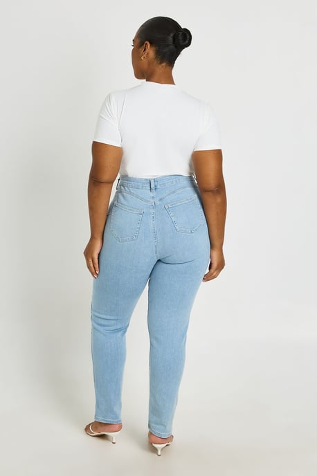 Plus High Waist Booty Lifting Skinny Jean - Image 3