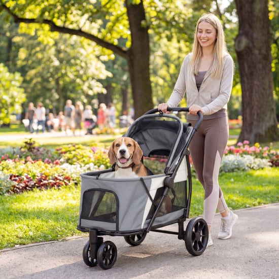4goodz Luxe hondenkar hondenbuggy tot 20 kg met achterzak - - Image 5