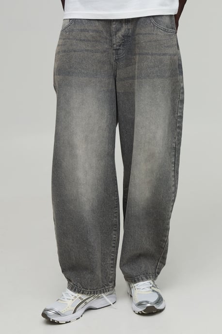 Essential Barrel Fit Jeans - Image 1