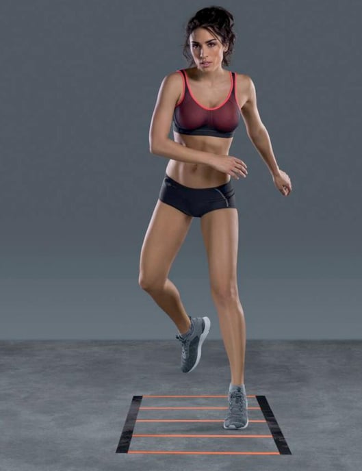 Anita Active Air Control Sports Bra - Coral/Anthracite - Image 4