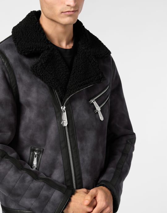 Biker Jacket Iconic Plein - Image 5