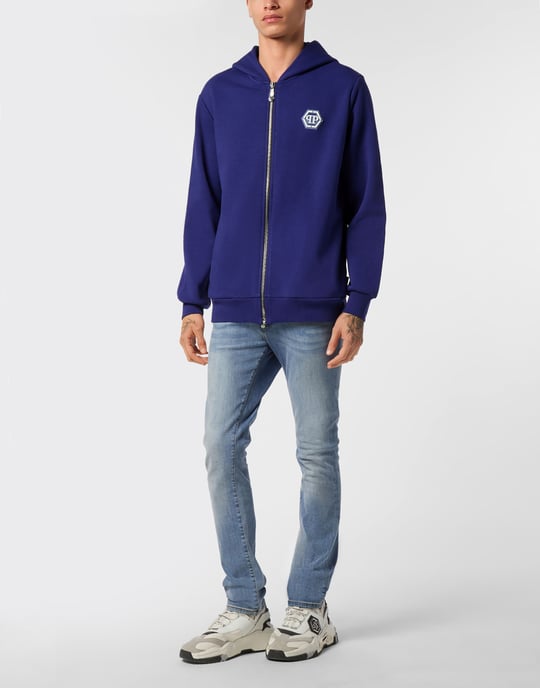 Hoodie Sweatjacket Iconic Plein - Image 3