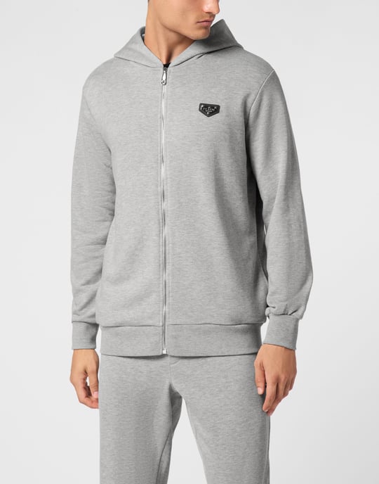 Hooded Sweatjacket Iconic Plein - Image 2