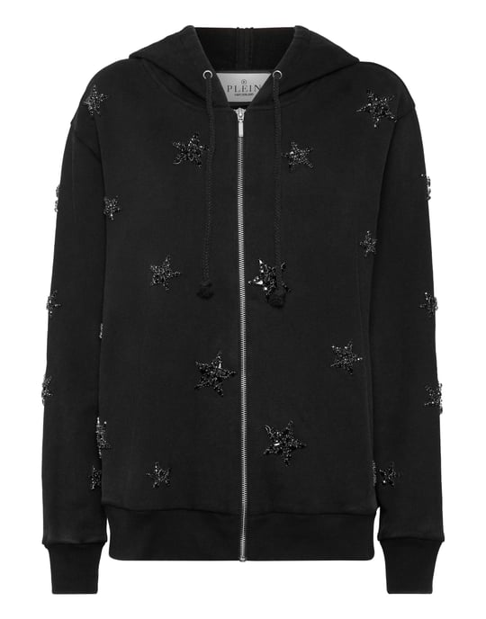 Hoodie Sweatjacket Stars - Image 1