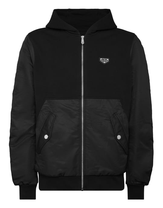 Sweatjack Met Capuchon Iconic Plein - Image 1
