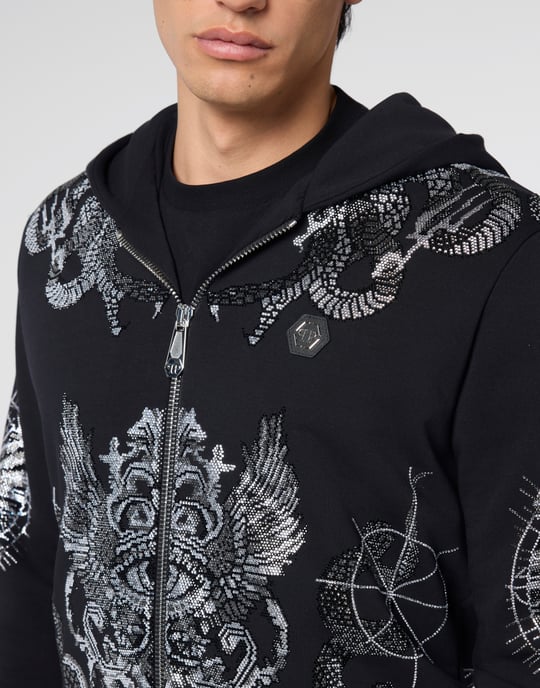 Zip Hoodie Tattoo Stones Tattoo - Image 3