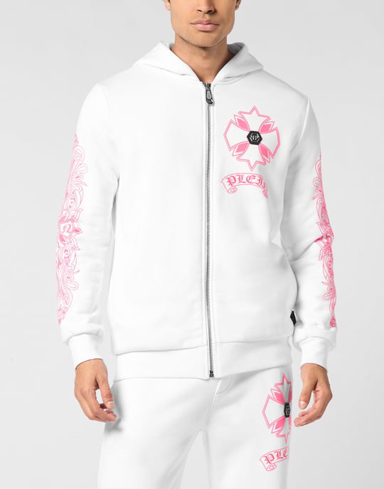 Hoodie Sweatjacket Chrome - Image 2