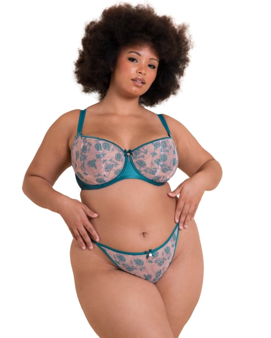 ST046100 Scantilly by Curvy Kate Entwined Balcony Bra - Image 5