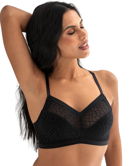 99502 Pour Moi Geo Sculpt Fuller Bust Non Wired Bralette - Image 1