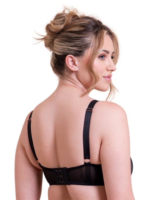 St053101 Scantilly By Curvy Kate Laced Up Plunge Bra - Image 2