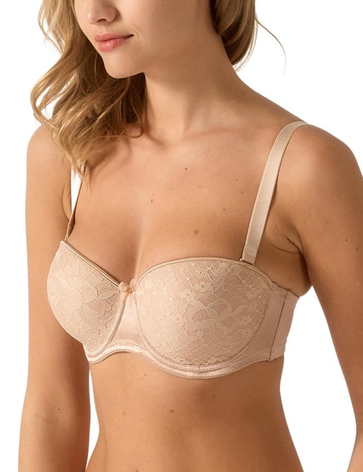 3386 Empreinte Melody Padded Strapless Bra - Image 5