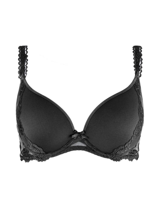 Aubade Softessence Spacer Plunge Bra - Noir - Image 3