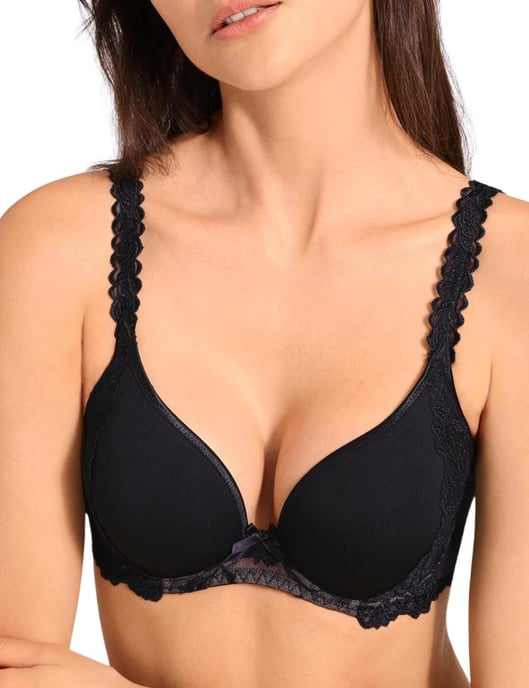 Aubade Softessence Spacer Plunge Bra - Noir - Image 5