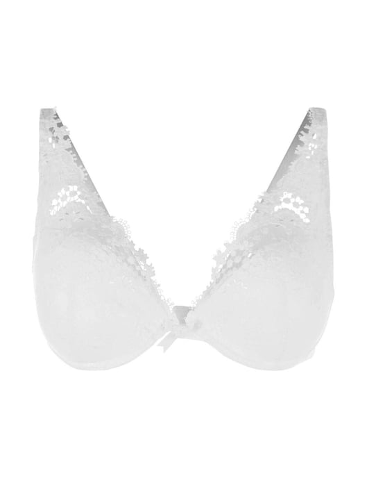 Simone Perele Wish Triangle Push Up Bra - Natural - Image 3