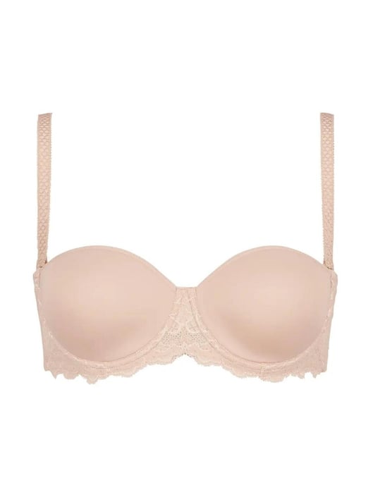 Simone Perele Caresse Strapless Bra - Peau Rosee - Image 5