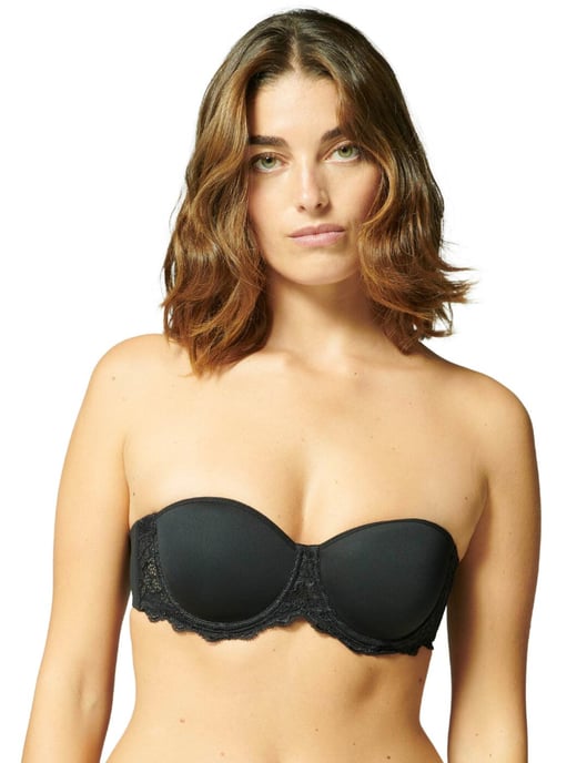 Simone Perele Caresse Strapless Bra - Black - Image 1