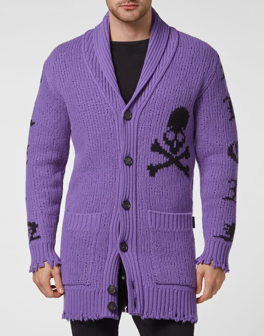Cardigan Skull And Plein - Image 2