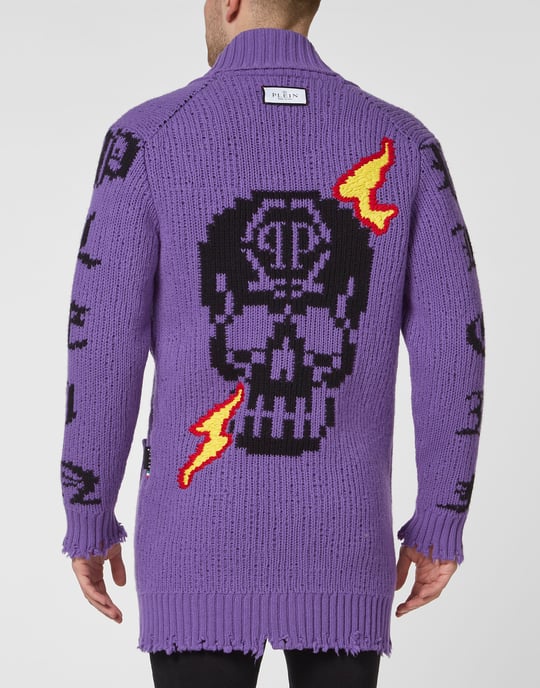 Cardigan Skull And Plein - Image 3