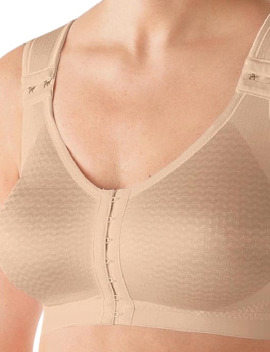 1100 Anita Care London Lymph Relief Bandage Front Closure Bra - Image 2