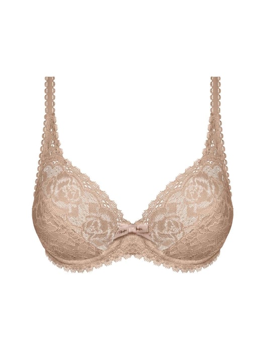 P0DC8 Playtex Flower Elegance Recycled Underwired Bra - Image 1