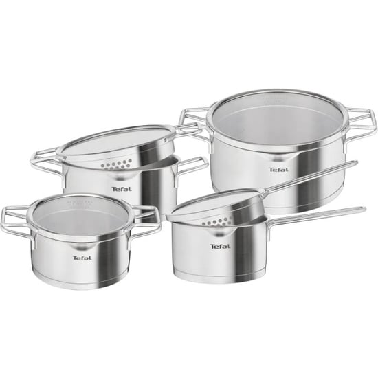 Tefal Nordica pannenset 4-delig rvs/glas geschikt voor inductie - Image 2