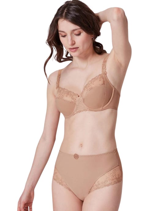 Simone Perele Delice Full Cup Bra - Nude - Image 4