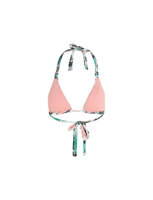 Tommy Hilfiger TJ Heritage Triangle Bikini Top - Hawaiian Tickled Pink - Image 4