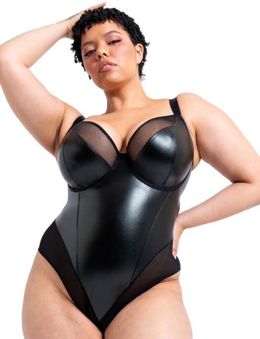 CK086704 Curvy Kate Rebelle Plunge Body Suit - Image 4