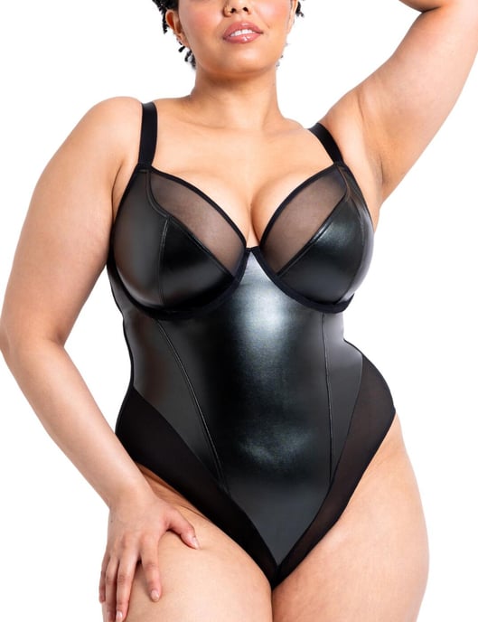 CK086704 Curvy Kate Rebelle Plunge Body Suit - Image 5